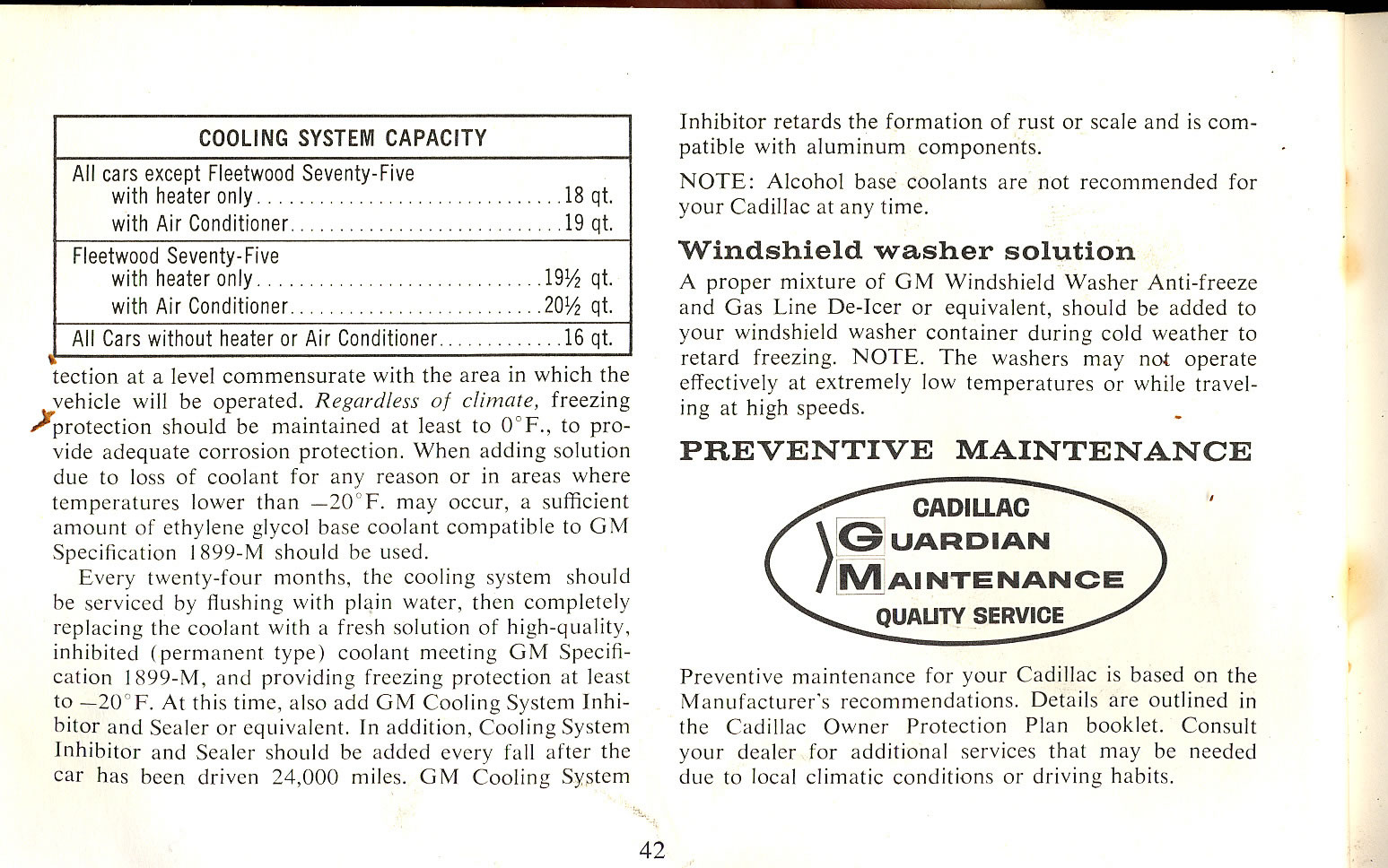 1965 Cadillac Owners Manual Page 30
